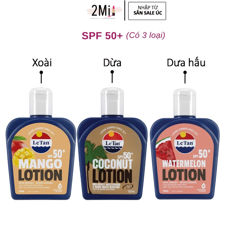 🇦🇺Kem chống nắng Le Tan SPF 50+ [Bill Úc]