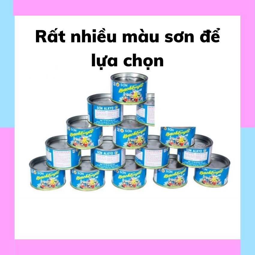 Sơn dầu Bạch Tuyết - Lon 400gr