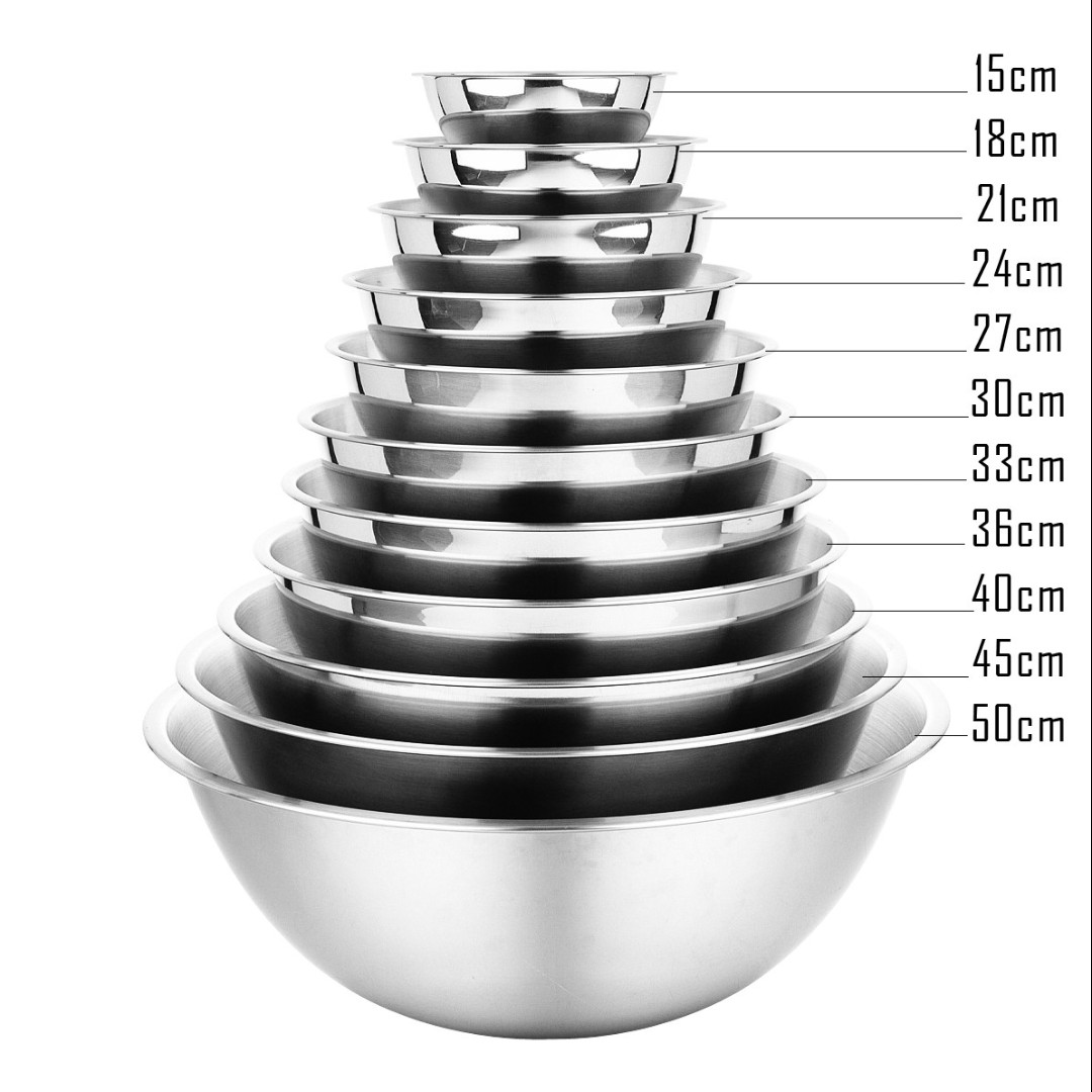 [HCM]Thau trộn inox 33 cm
