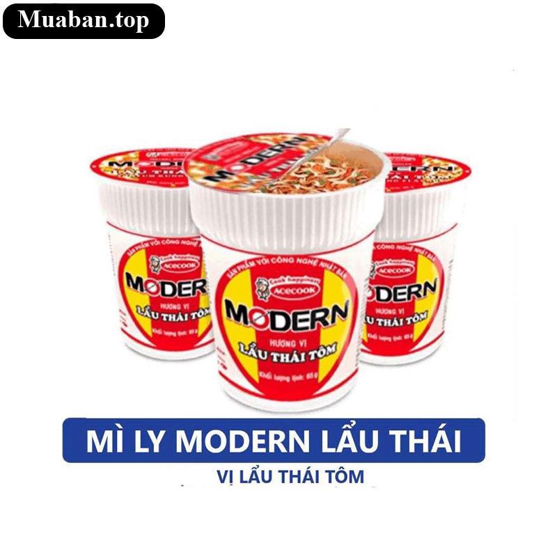 Mì Modern lẩu Thái tôm ly 65g