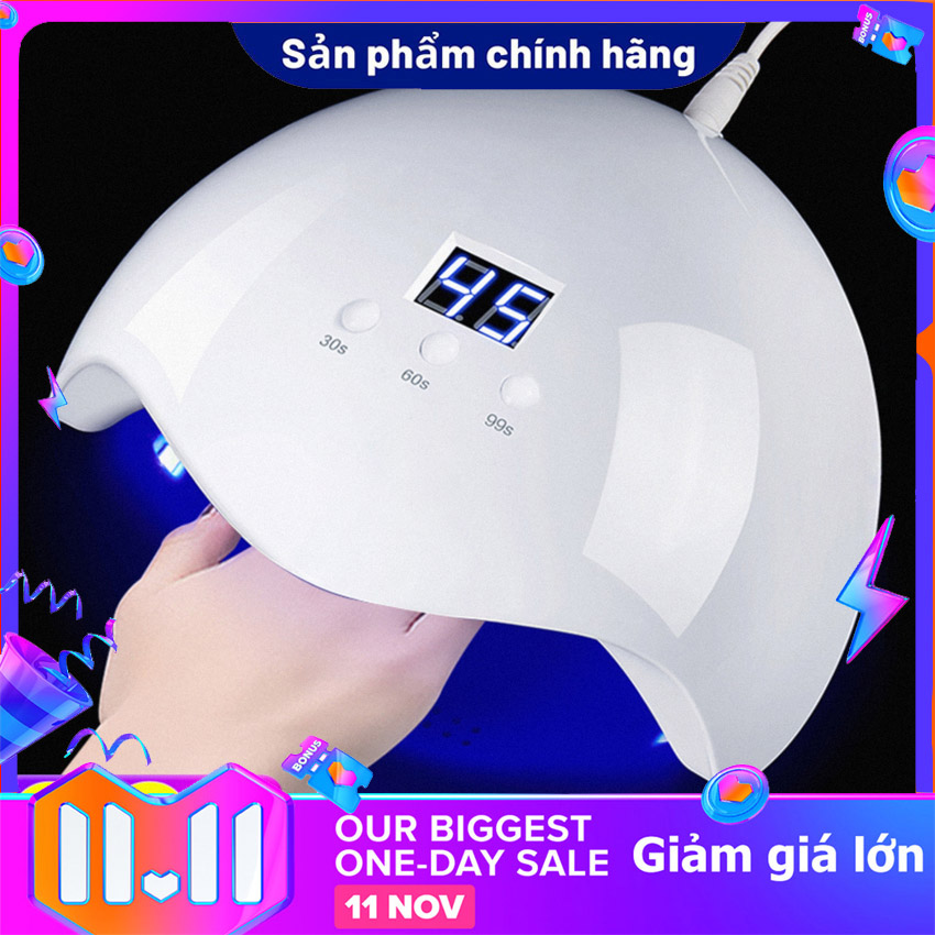 Máy sấy khô móng tay sun x5 max xịn đèn led uv 150w hoặc máy sun 5 dành cho sơn gel, máy hơ móng gel sun5 48w, máy làm móng sun 5 sơn gel, máy sấy móng