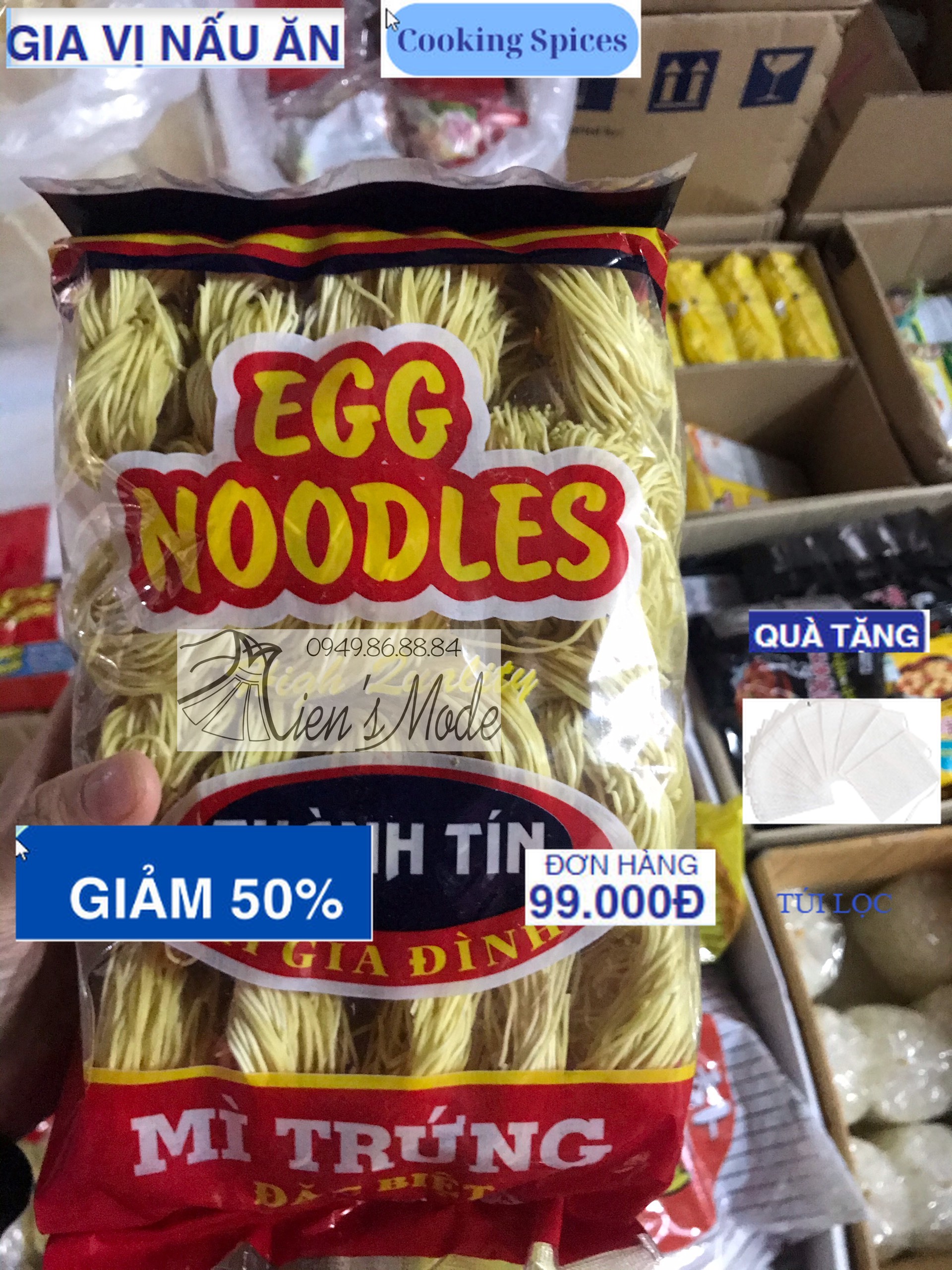 500gr Mì trứng ( mì xào)