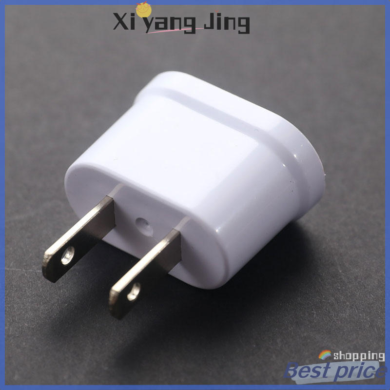XYJ Flash Sale Home US Plug to EU Plug Round And Flat Dual-Purpose Conversion Plug Converter Socket