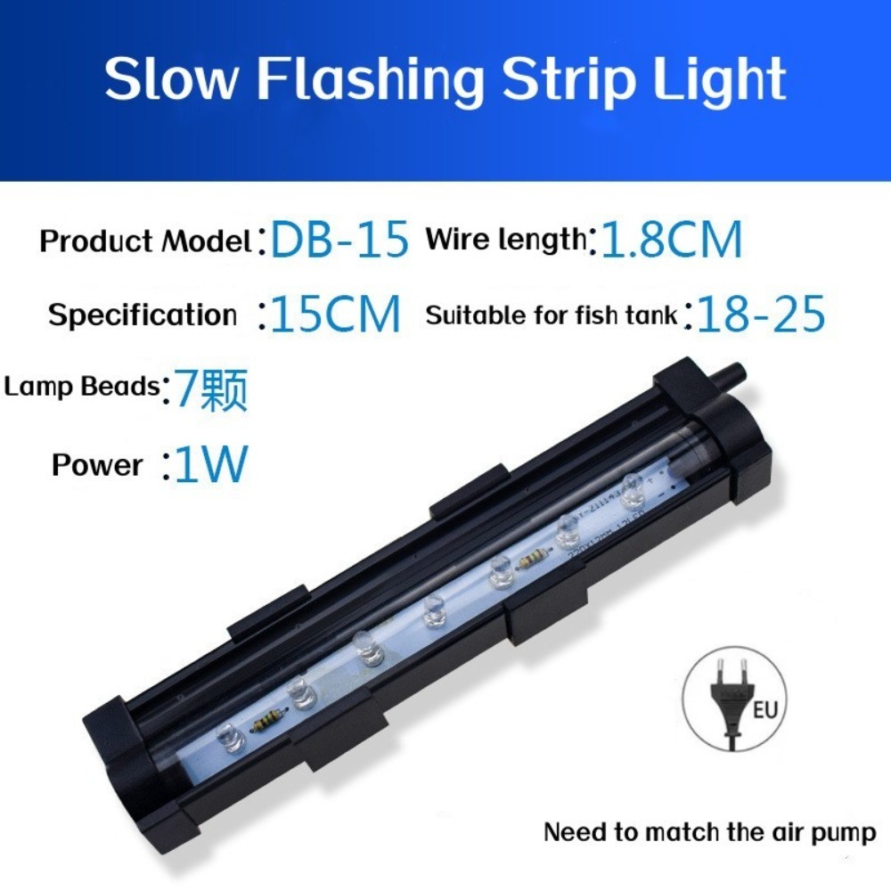 PDG LED Đèn bong bóng Không thấm nước Bong bóng khí dưới nước Đèn oxy hóa Chất lượng cao Bể cá Đèn Lặn Trang trí bể cá