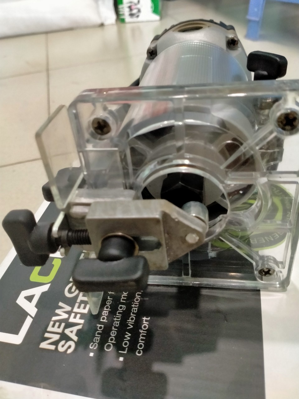 Máy soi, phay gỗ 6mm Lacela 260603