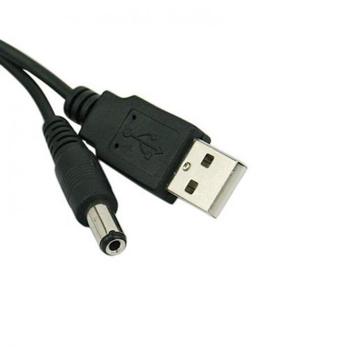 Cáp sạc USB ra jack đầu tròn 3.5mm