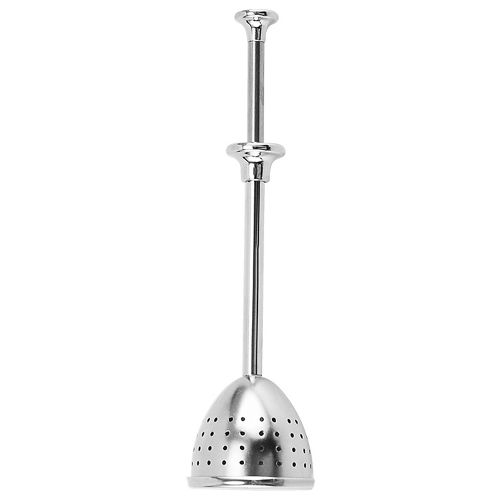 Terylin Tea Strainer Long Handle Tea Strainer Stainless Steel Tea Infuser with Long Handle Easy to Use Reusable Tea Strainer for Loose Leaf Tea Home Supply