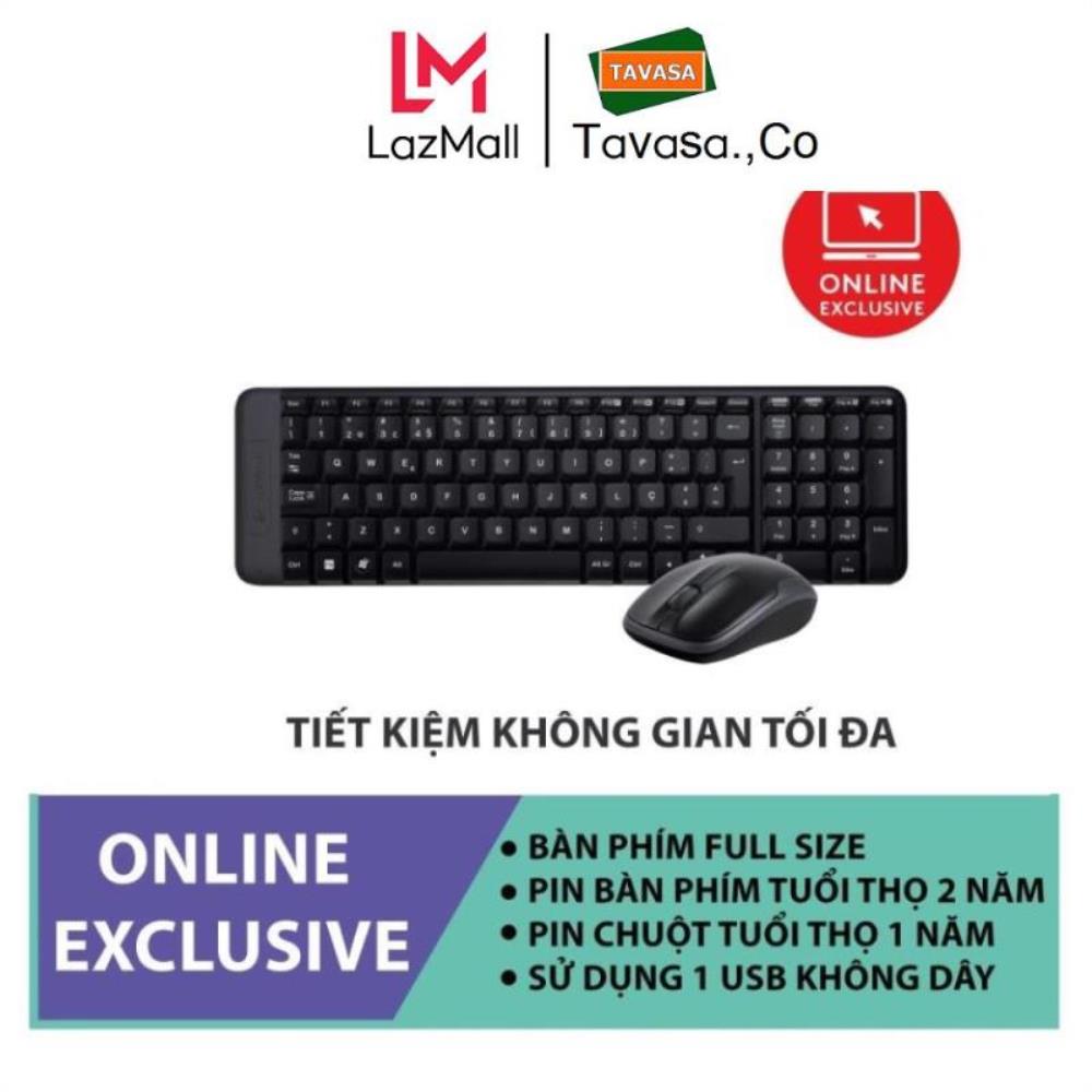 Bàn phím & chuột Logitech MK215