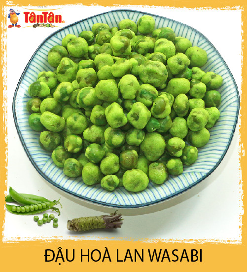 Combo 2 hũ Đậu Hòa Lan Wassabi Tân Tân (190g /hũ)