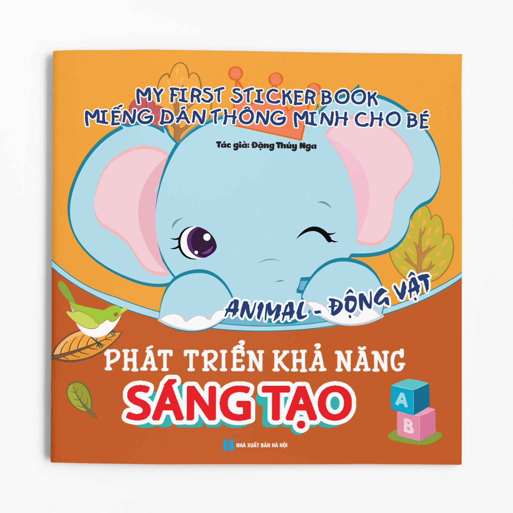 Combo 6 cuốn Miếng dán Thông minh - My first Sticker Book (Song ngữ Anh - Việt)