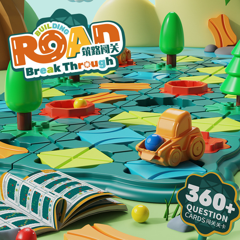 ROHSCE Smart Logical Road Builder Brain Teasers Puzzle Game