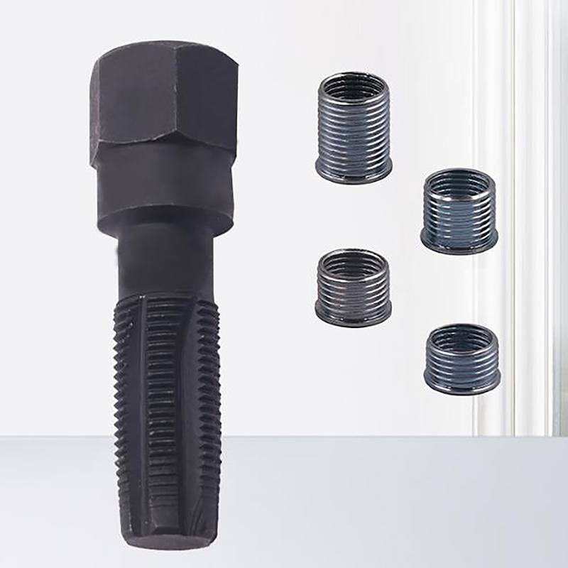 Spark Plug Thread Repair Kit 14mm Car Cylinder Thread Repair Tool Spark Plug Rethreader Kit M14 x 1.25. 