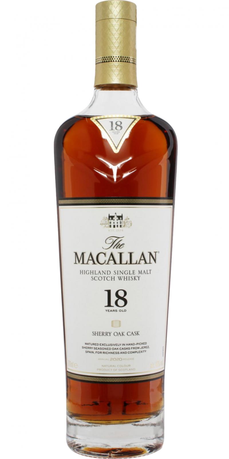 Macallan 18 Years Sherry Oak 2023 Release | Lazada Singapore