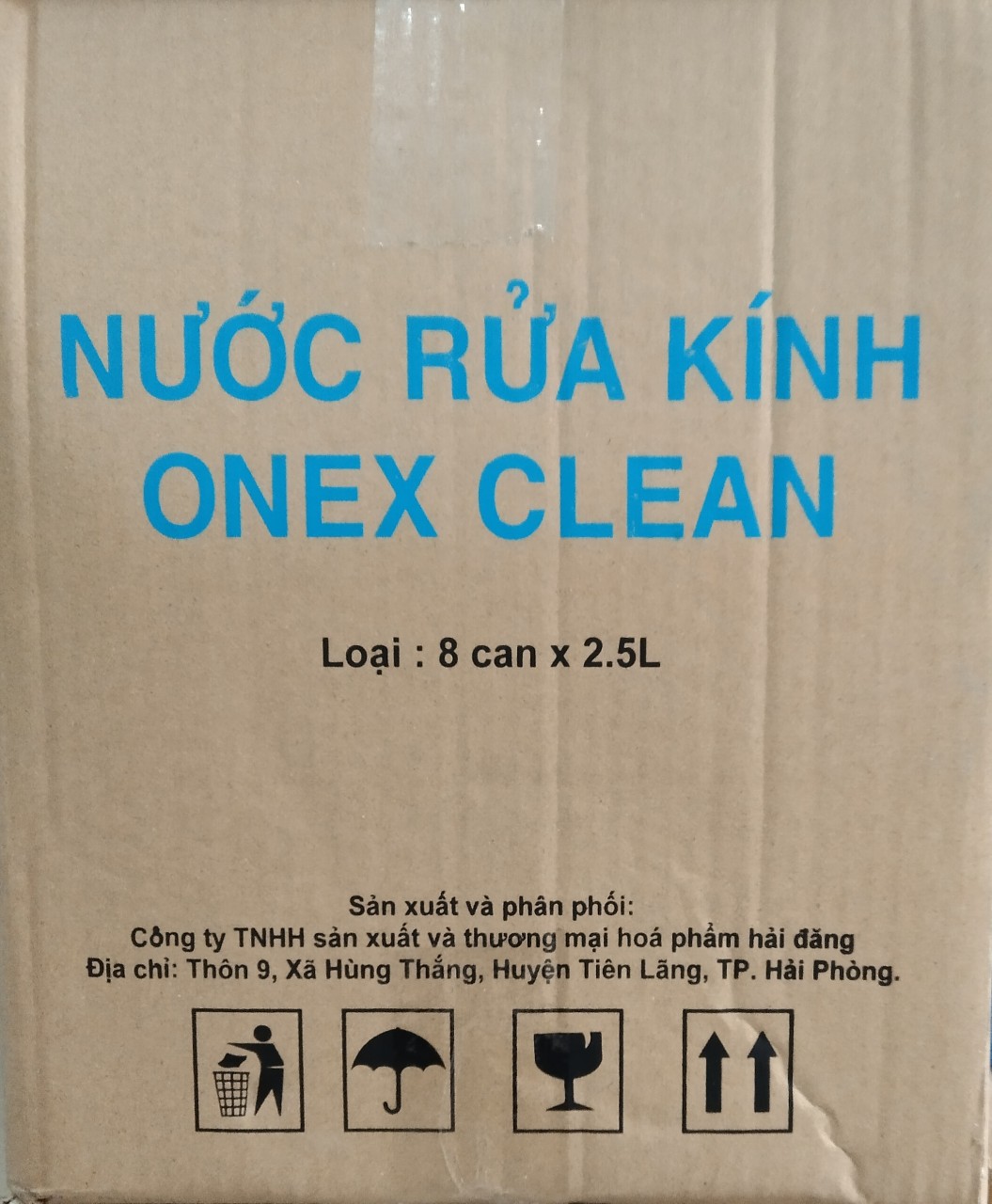 Nước rửa kính ô tô ONEX 2.5L