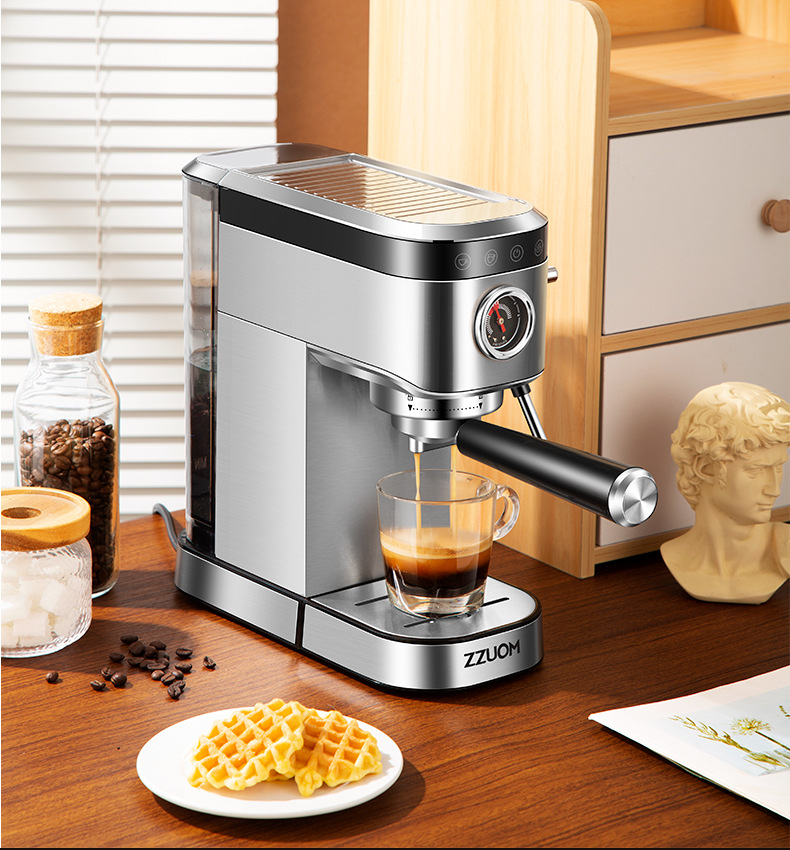 Mesin kopi Italia semi-otomatis rumah tangga mesin kopi komersial/mesin