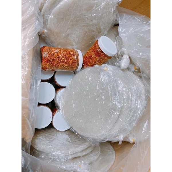 COMBO BÁNH TRÁNG PHƠI SƯƠNG MUỐI HÀNH PHI (COMBO GHIỀN 1)