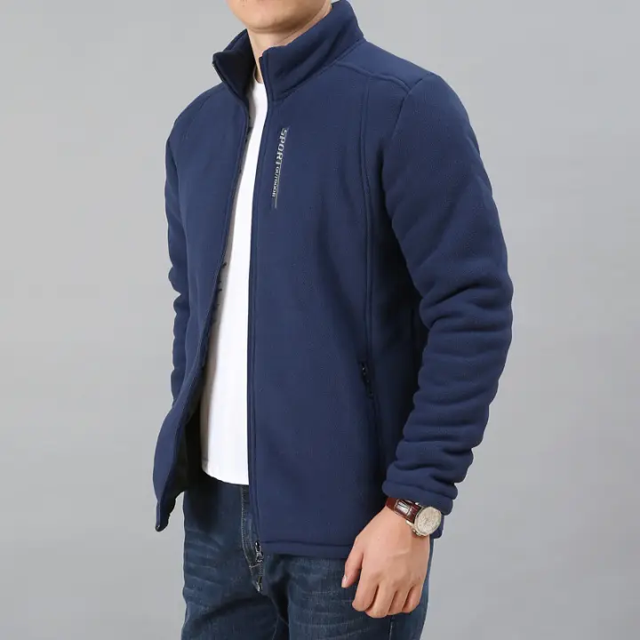 Blue fleece sweater Clearance