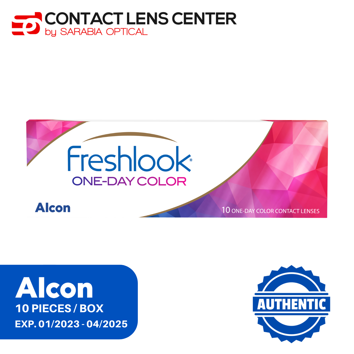 FreshLook® ONEDAY® 10pcs daily disposables Colored contact lenses