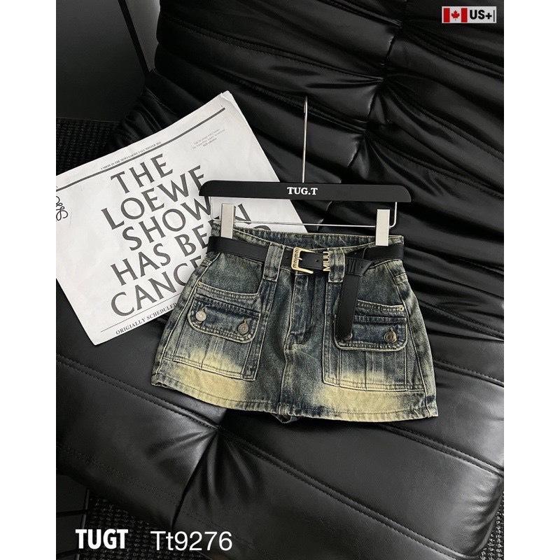 VÁY JEAN TÚI KIỂU DÁNG NGẮN SIZE S M L