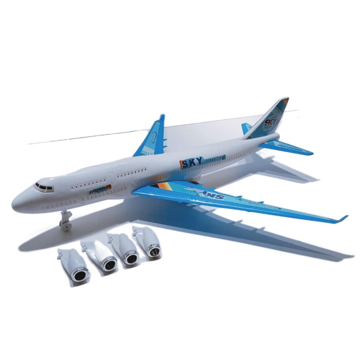 Airport Aeroplane Toy With Rope Pulling Function For Kids and Toddlers - F50900. 