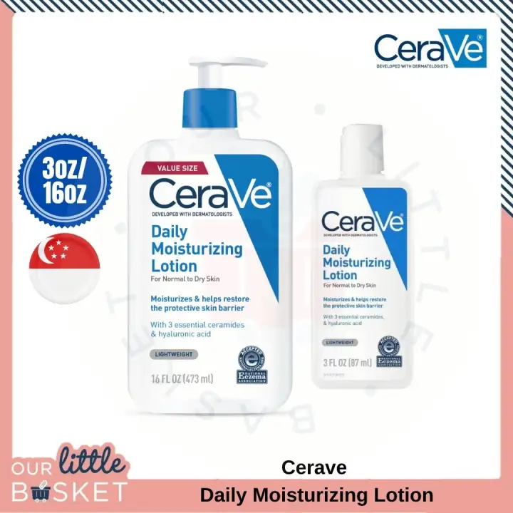 cerave daily moisturizing lotion value size