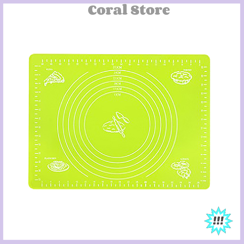 💖🎈🎈 Silicone Mat Kneading Dough Mat Cookie Cake Sheet Baking Mat Tools Non-stick Rolling Large Dough Pads Tools Sheet Accessories