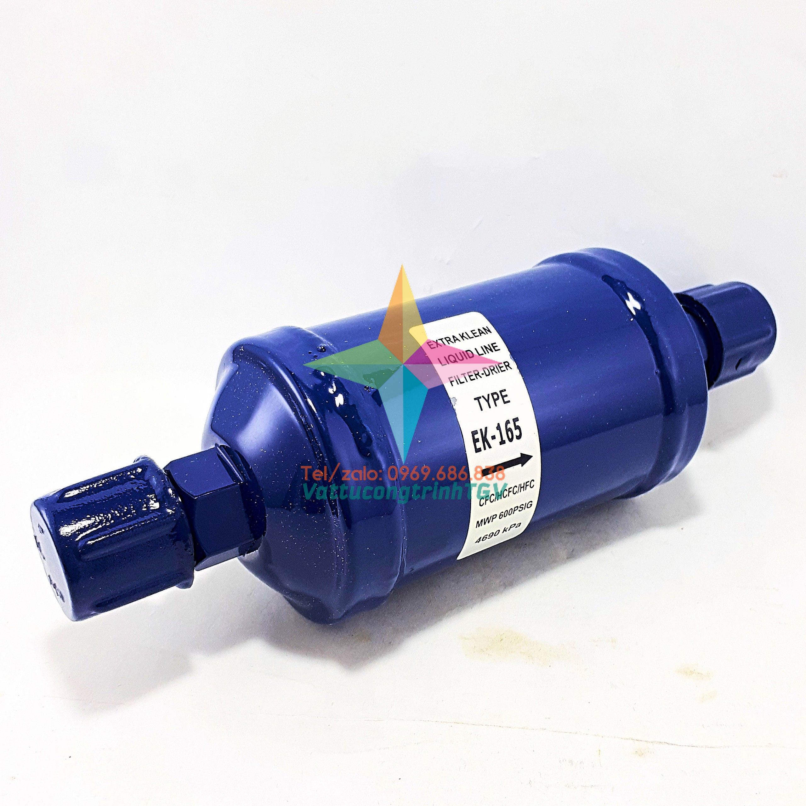 Phin lọc Gas GENESSO EK-165 (Zắc co 16)
