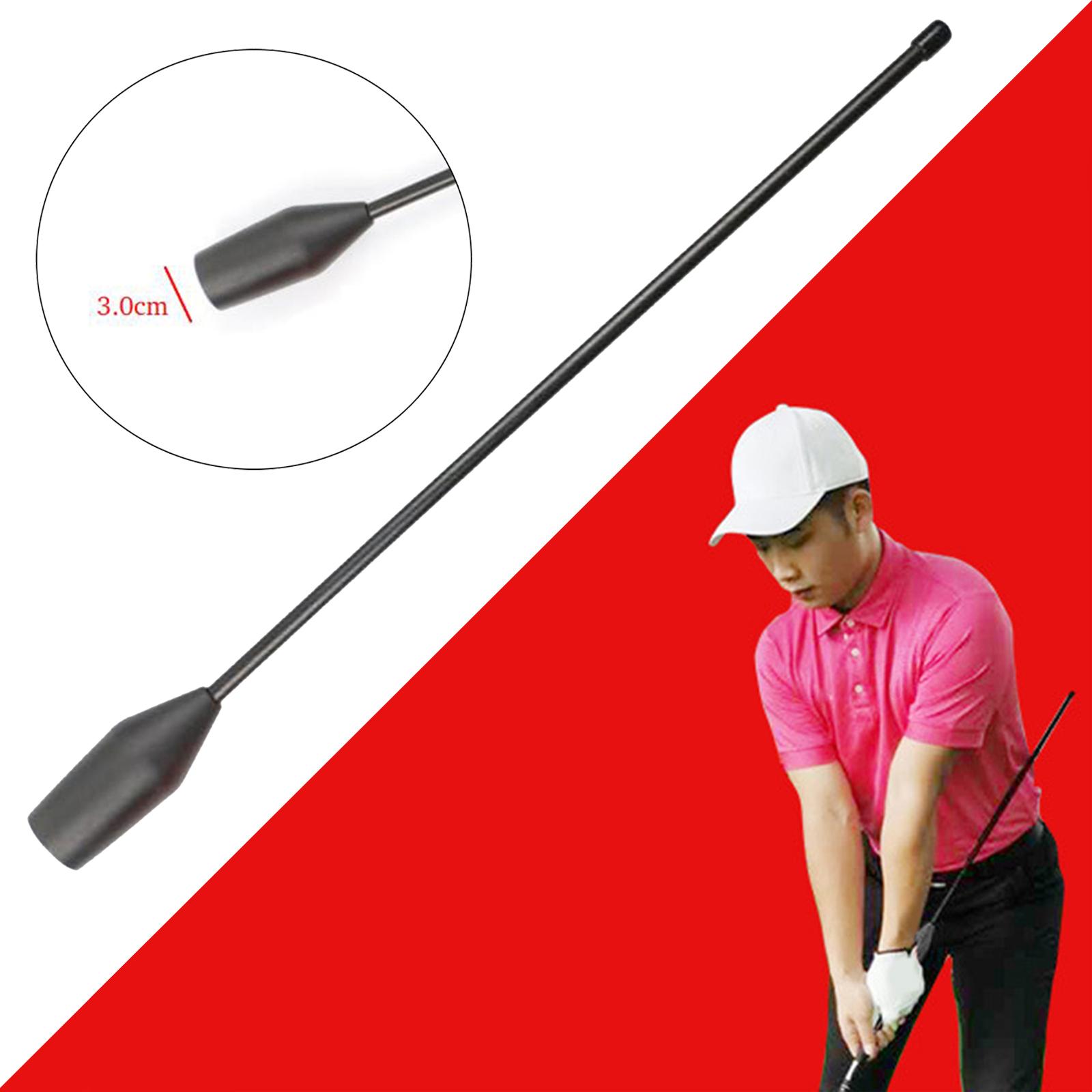 Flameer Golf Swing Trainer for Golfer Golf Chipping Practice Aid Stick Training