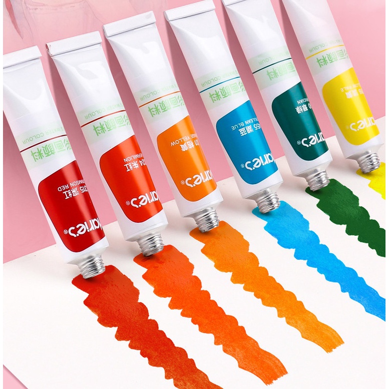 Màu nước Maries dạng tuýp 12ml (set 12/18/24/36 màu) Water color