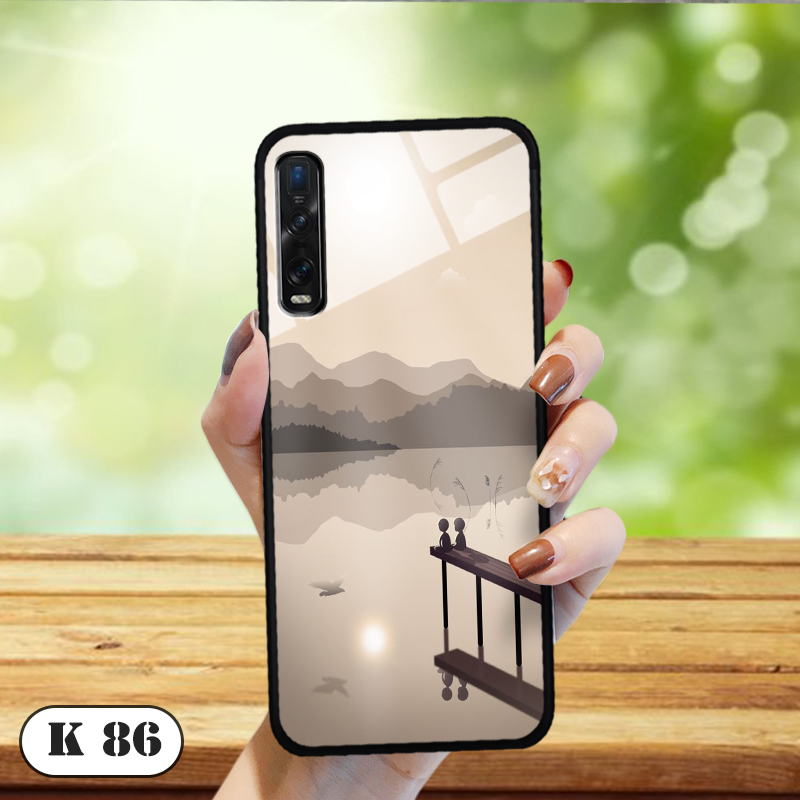 Ốp lưng kính oppo find x2 in 3d ver 7