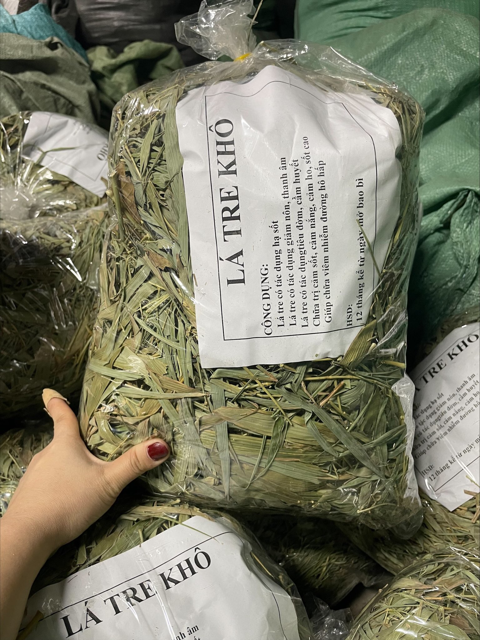1KG LÁ TRE KHÔ THƠM NGON
