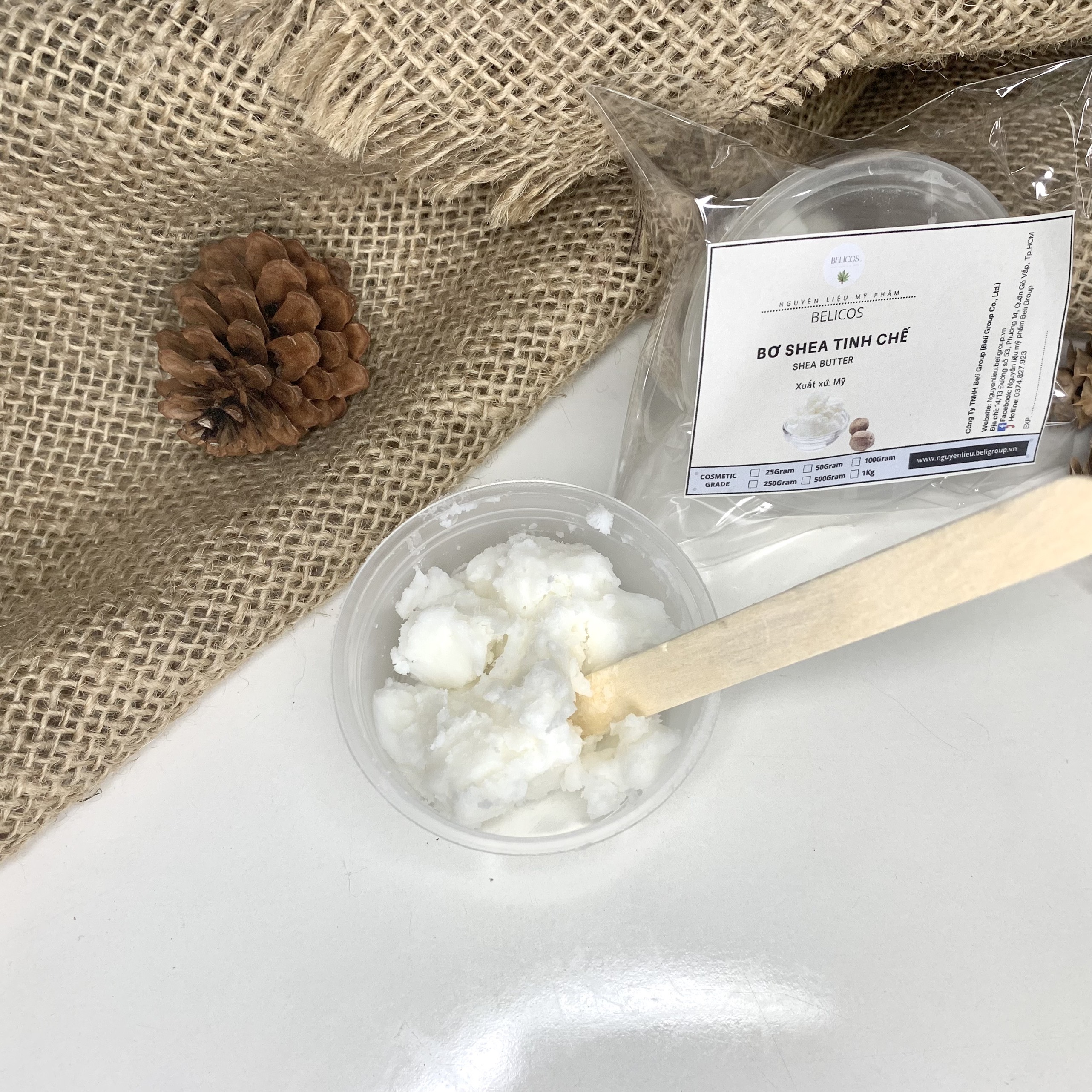 Bơ Hạt Mỡ - Bơ shea làm son môi - Shea Butter