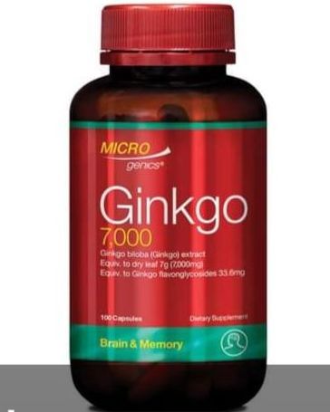 Bổ não của Úc Microgenic Ginkgo 7000 [Hàng chuẩn Úc]