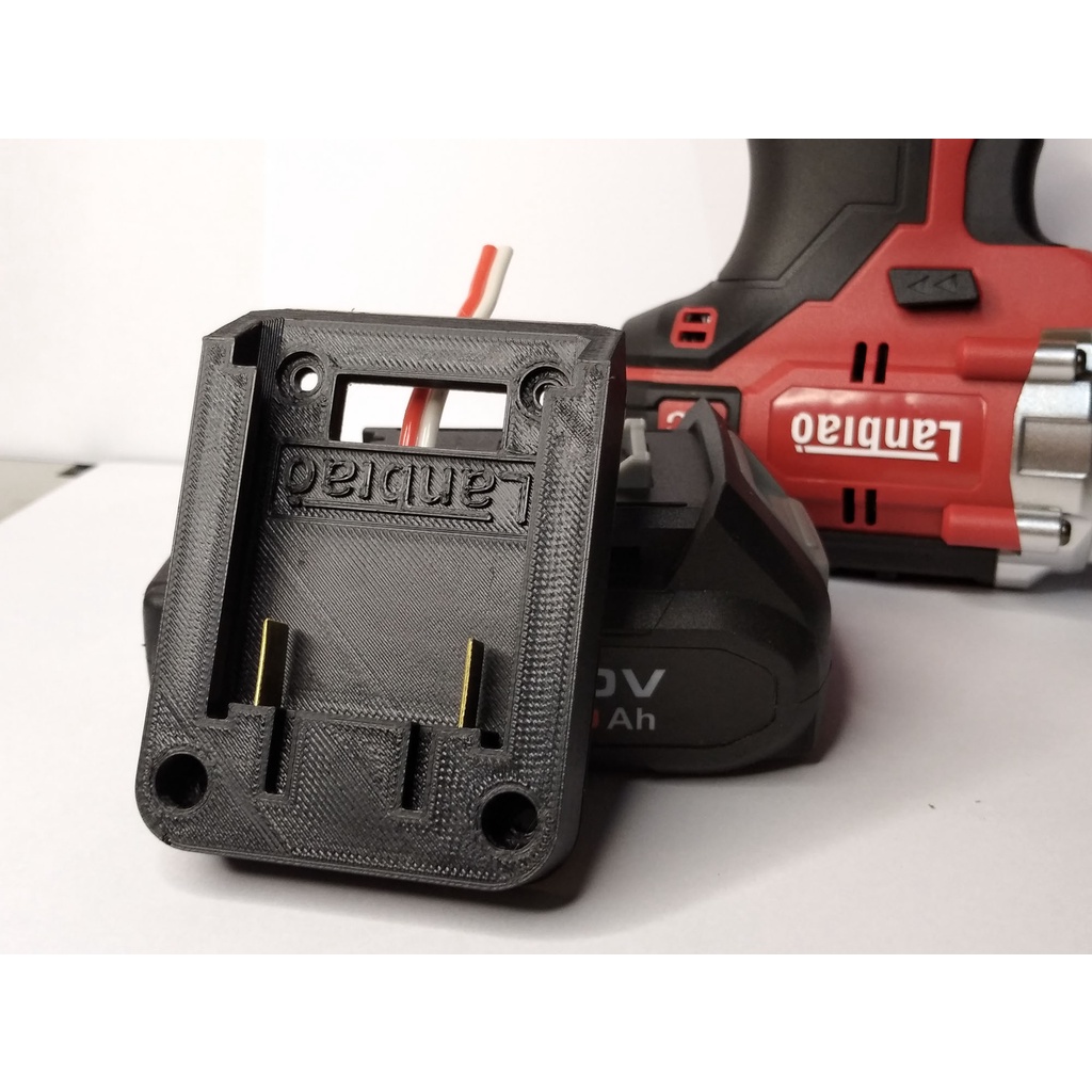 Đế lấy nguồn từ pin Lanbiao 20v