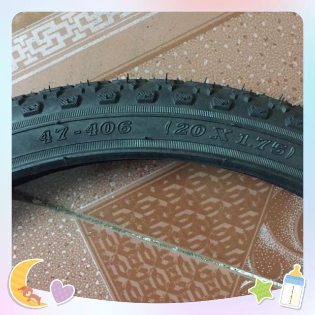 Lốp ( vỏ ) xe đạp , ( 20 x 175 )( 20 x 1.95 )sao vàng chính hãng