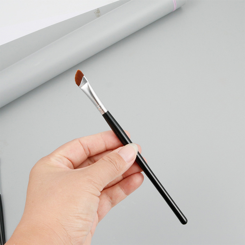 1Pc Eyeliner Brush Knife Edge Makeup Brush Liquid Eyeliner Brush Ultra Thin Fine Oblique Angle Flat Head Eyebrow Brush Fullhouse. 