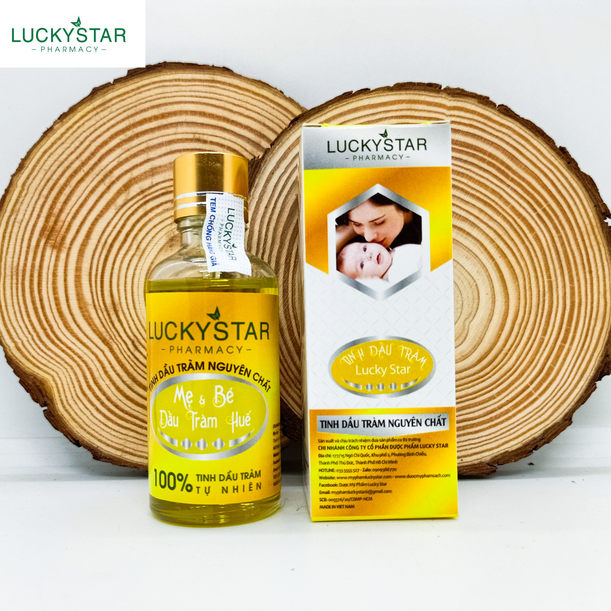 Tinh Dầu Tràm Lucky Star  50ml