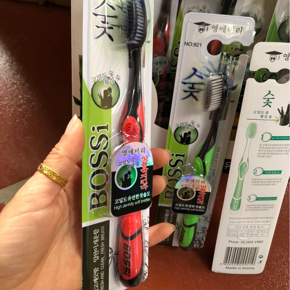 Combo 10 bàn chải đánh răng Bossi