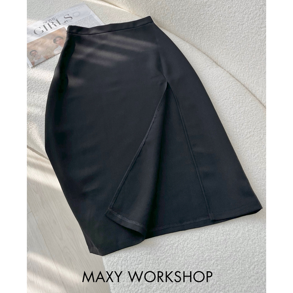 Chân váy dài xẻ cao Cutout Skirt Maxy Workshop