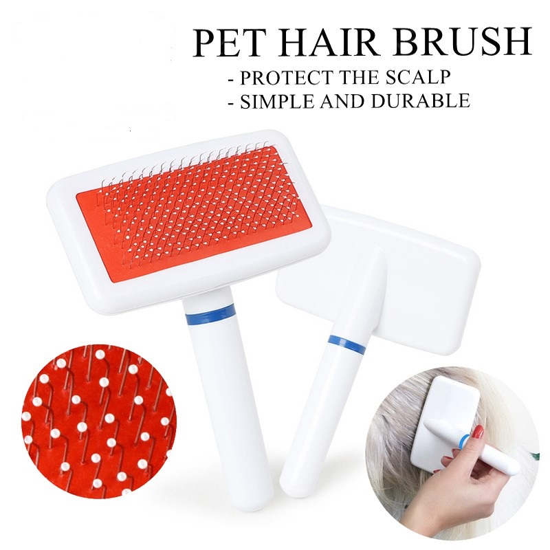 Pet Comb Dog Comb Hair Brush Airbag Comb Hair Comb Cat Cleanning Grooming Trimmer Fur Brush