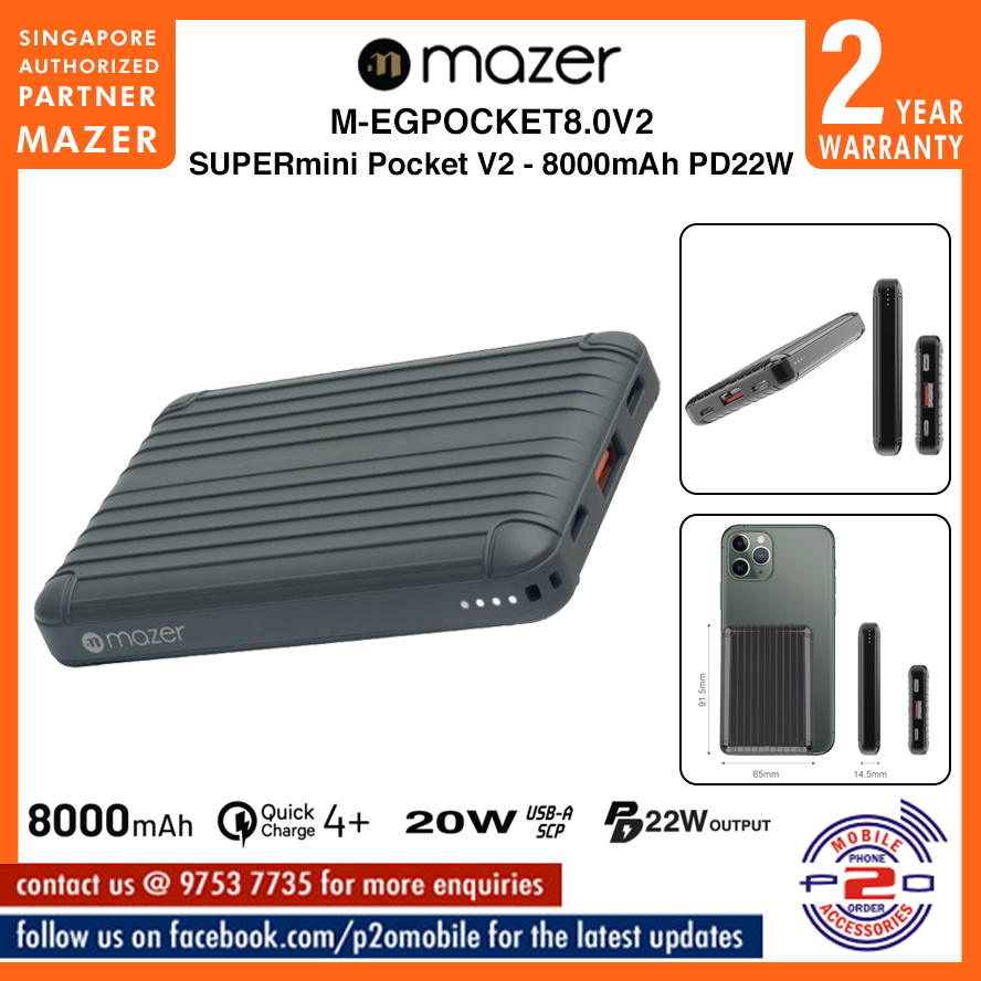 ✨ M✨ Mazer M-EGPOCKET8.0V2 Infinite.Boost SuperMINI Pocket 8.0 V2