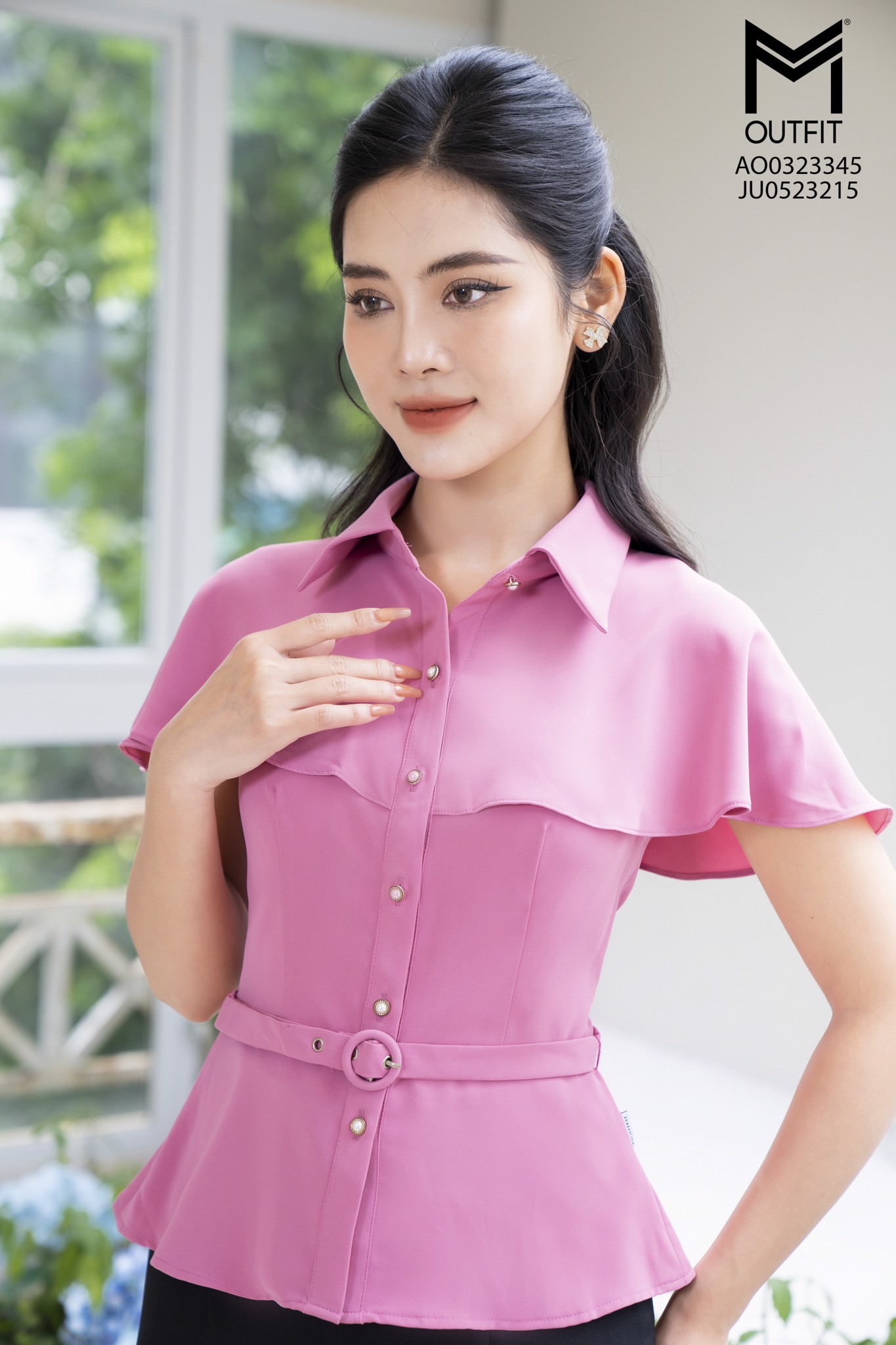 ÁO SƠ MI, CỔ ĐỨC CAO CẤP MMOUTFIT