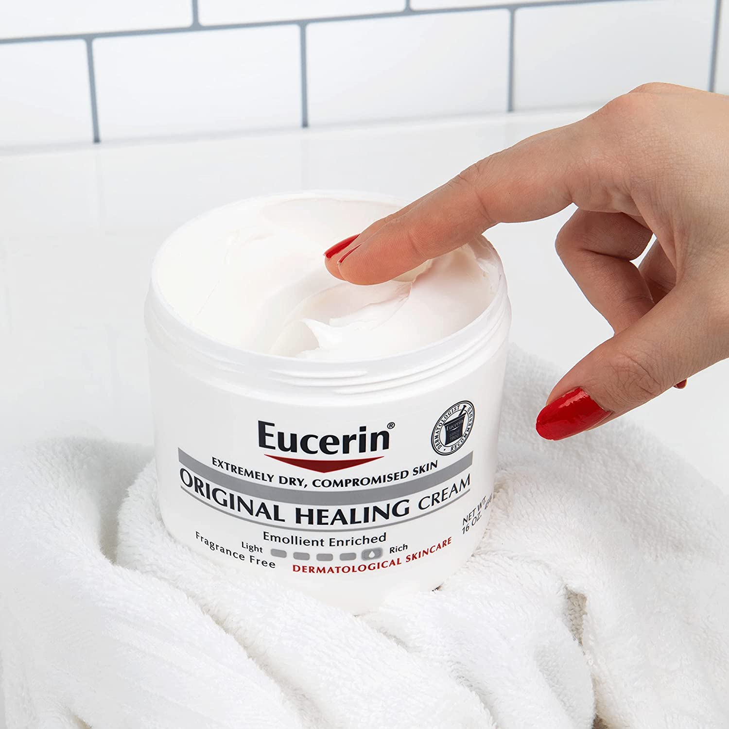 Eucerin Original Healing Rich Cream 454g Kem dưỡng ẩm chuyên sâu dành cho  da khô nhạy cảm - Lazada | Lazada Việt Nam