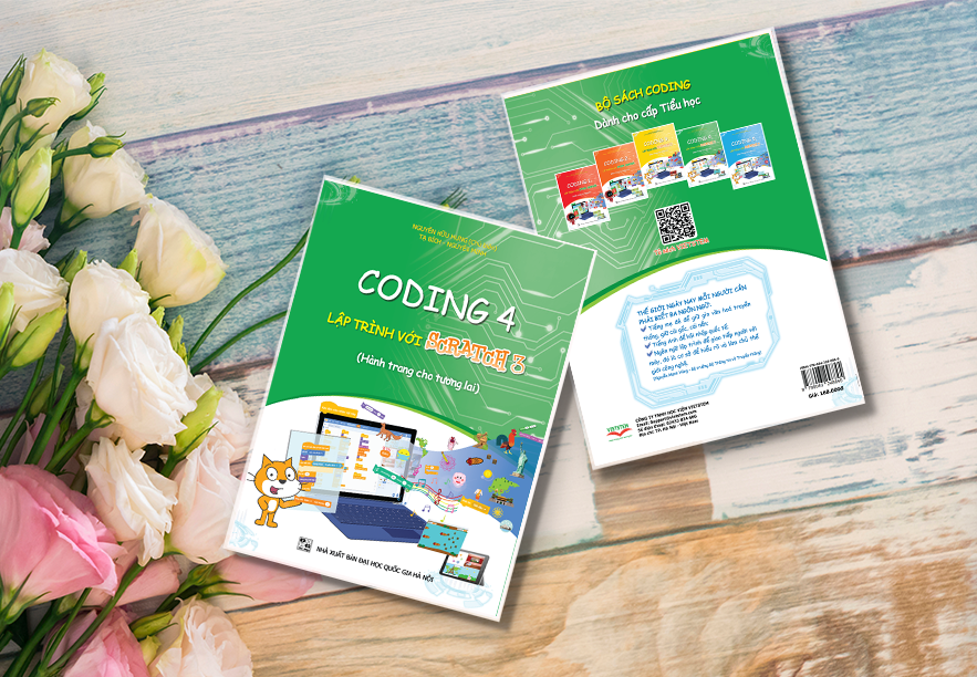 Sách Coding 4 Lập Trình Với Scratch 3 (Dành Cho Học Sinh Lớp 4 - Hành Trang Cho Tương Lai)