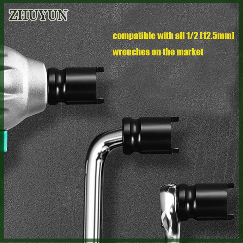 ZHUYUN Angle Grinder Socket Wrench Fast Removal Flange Nuts 100 Type Electric Angle Grinder Socket Spanner Power Tool Accessories