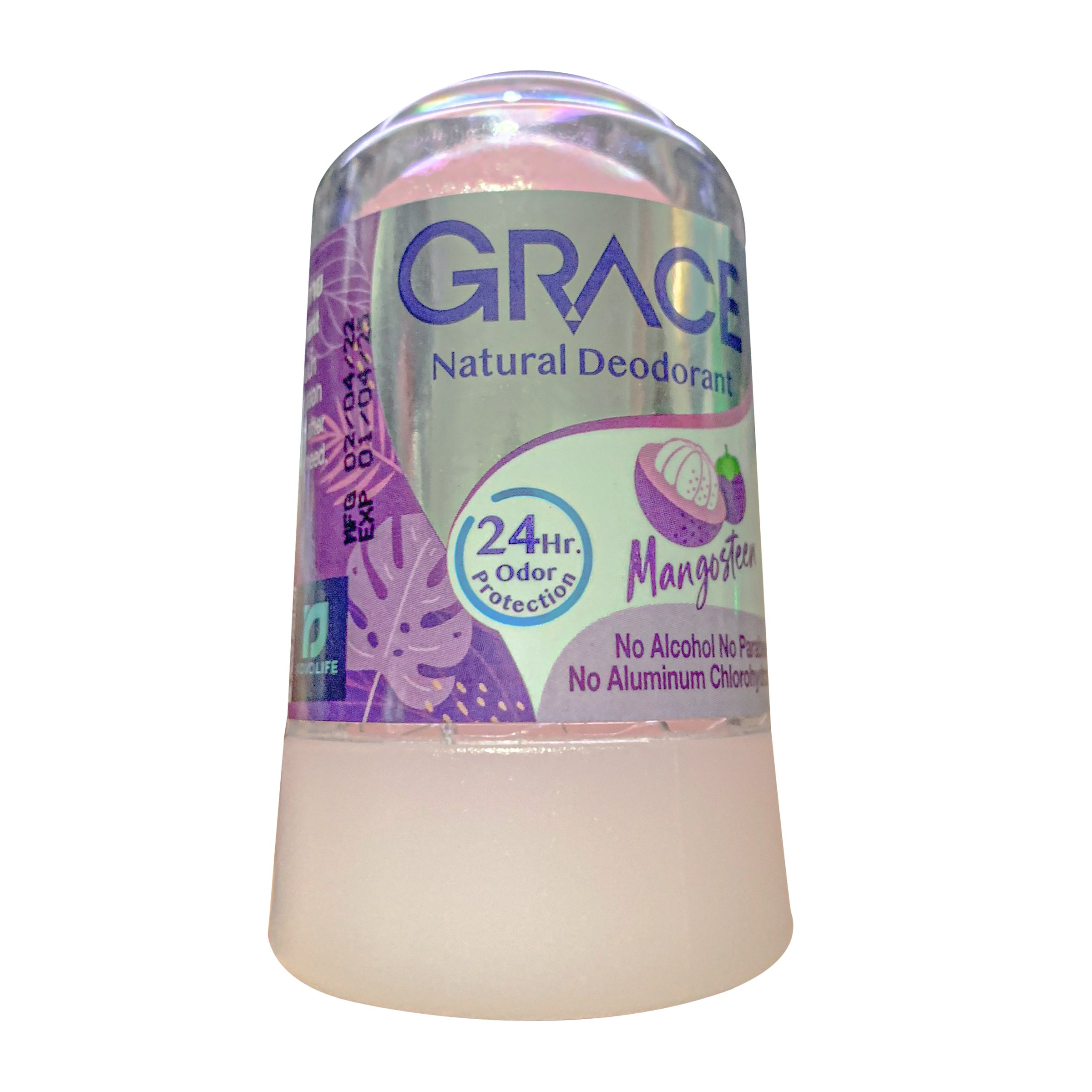 Lăn Khử Mùi Đá Khoáng Thailand Grace Natural Deodorant 70g