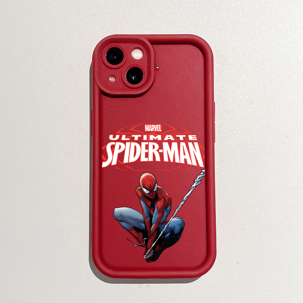 Hontinga for Infinix Note 40 Pro 4G 5G Note 40 Back Cover Marvel Spider Man Pattern Case Ladder Soft Rubber Mobile Phone Cover. 