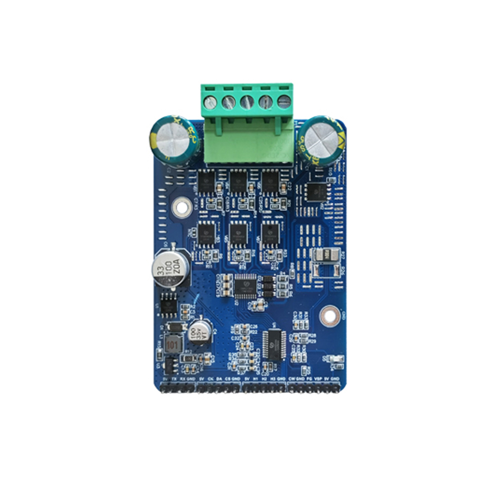 Dc 6-80V BLDC ba pha DC kiểm soát động cơ không cần chổi than PWM công suất cao 1600W 20A hội trường điều khiển động cơ bảng điều khiển điều chỉnh động cơ