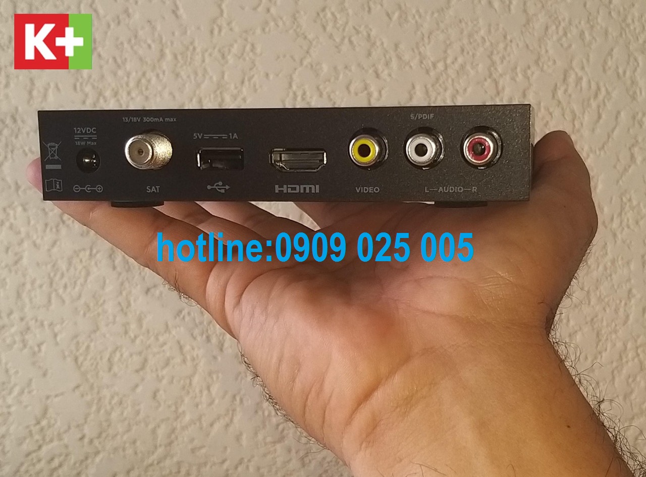 Đầu thu K+ HD mẫu mới Bảo Hành 12 tháng