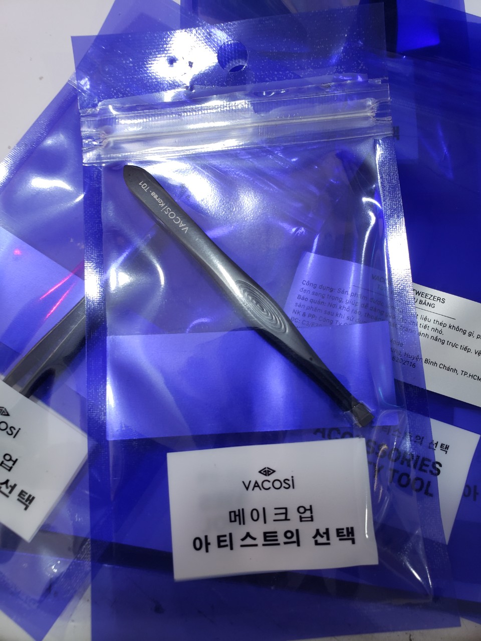 Nhíp Đầu Bằng Vacosi T01